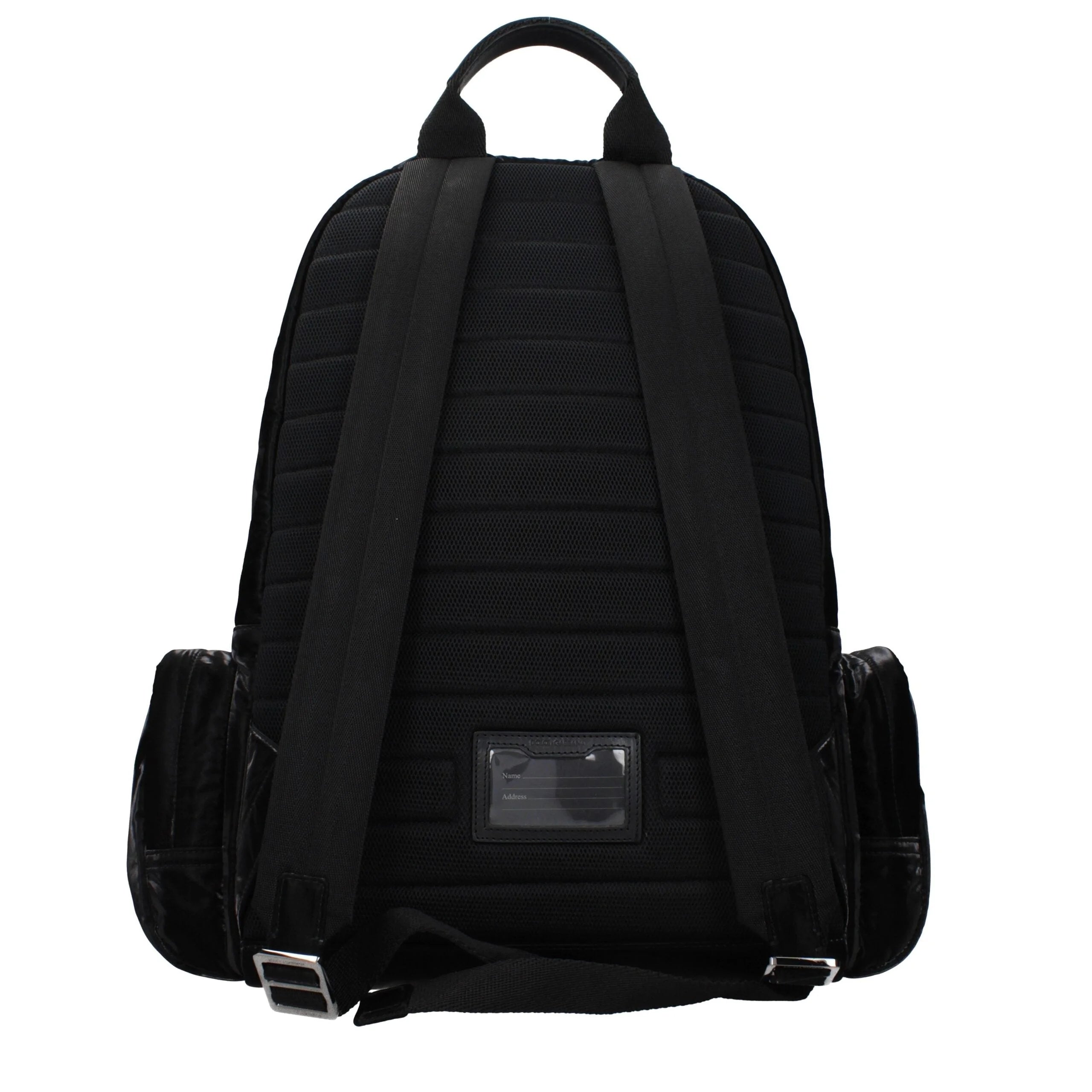 Dolce & Gabbana Black Nylon Backpack