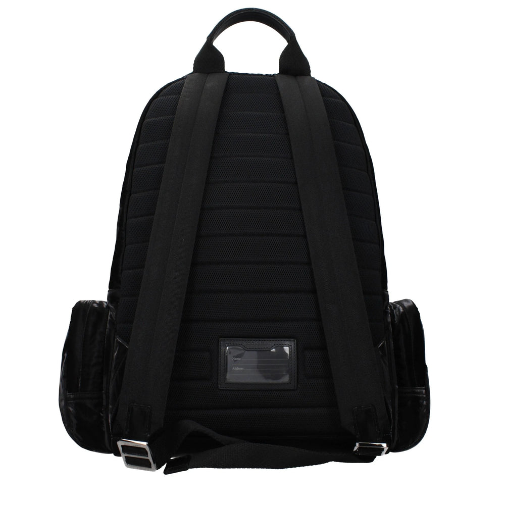 Dolce & Gabbana Black Nylon Backpack