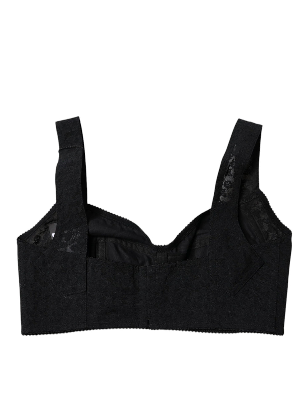 Dolce & Gabbana Black Nylon Balconcino Brassiere Underwear - IT40|S - Bras
