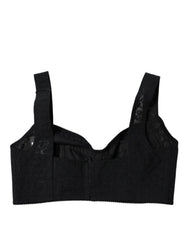 Dolce & Gabbana Black Nylon Balconcino Brassiere Underwear - IT40|S - Bras