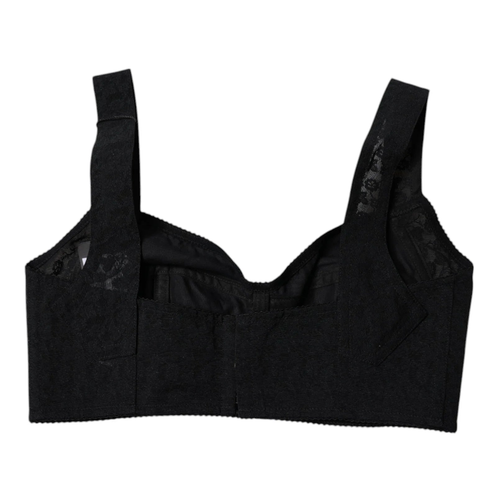 Dolce & Gabbana Black Nylon Balconcino Brassiere Underwear - IT40|S - Bras