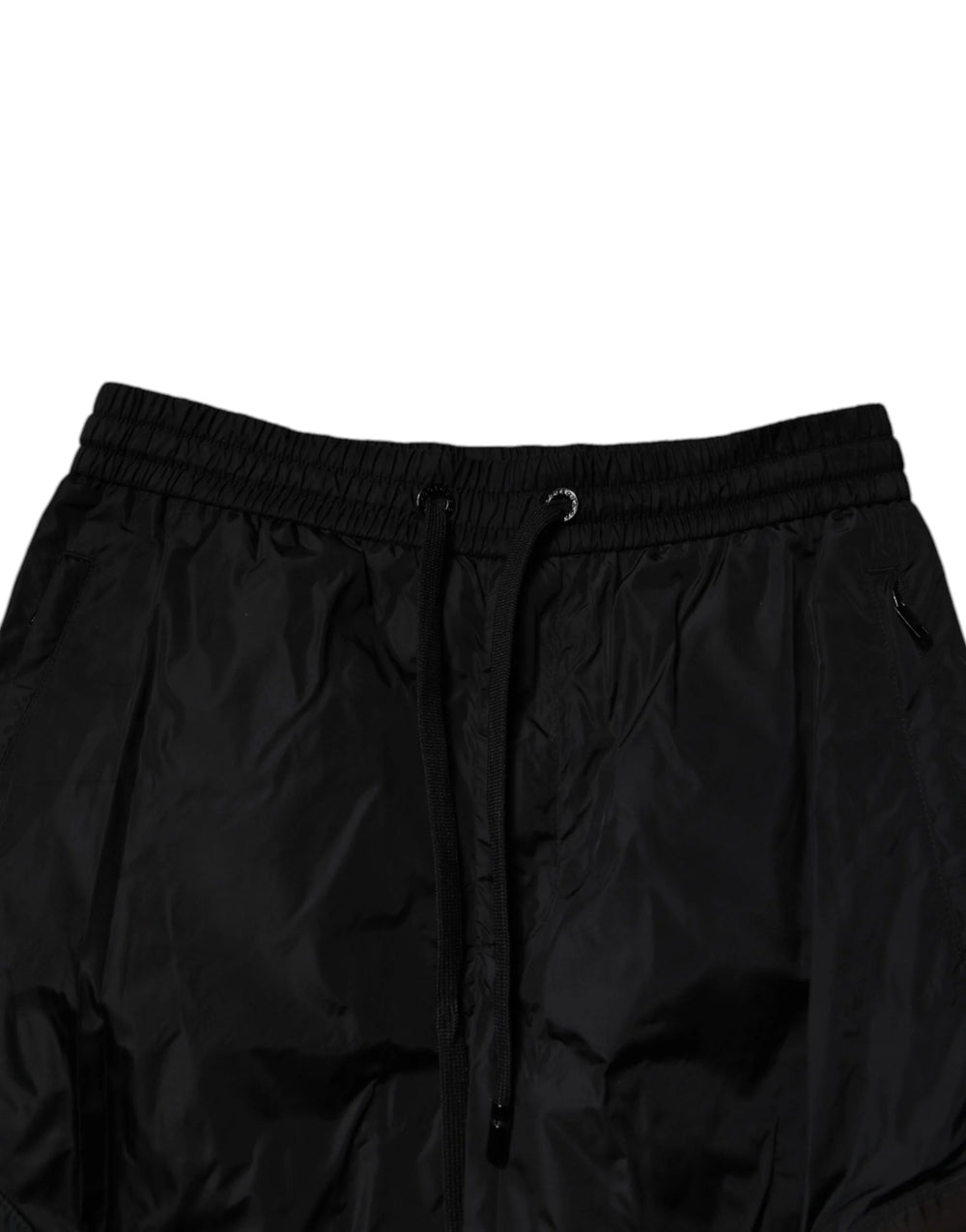 Dolce & Gabbana Black Nylon Cargo Jogger Men Sweatpants Pants - IT48 | M - Joggers