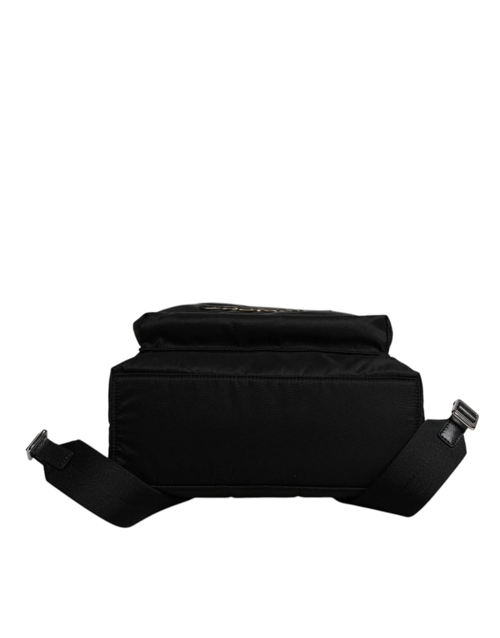 Dolce & Gabbana Black Nylon #DGFAMILY Embellished Backpack VULCANO Bag - Backpacks