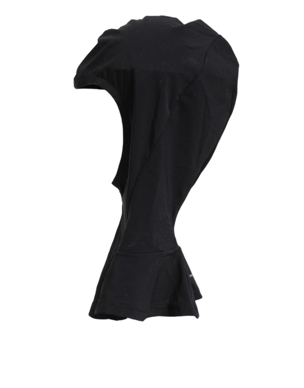 Dolce & Gabbana Black Nylon Elastane Balaclava Hood Face Cover Hat - 57 cm|S - Balaclavas