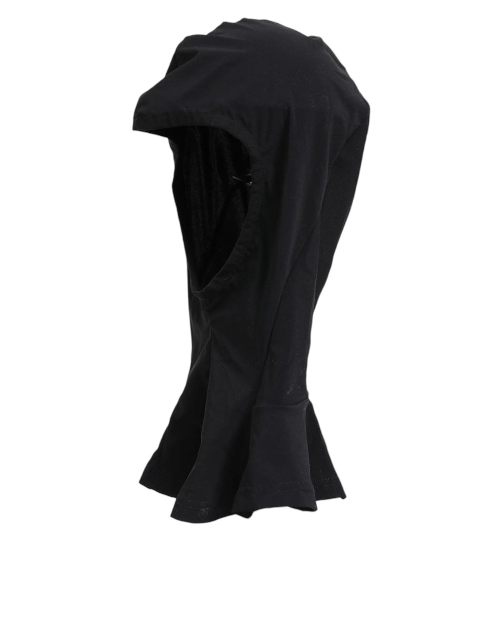 Dolce & Gabbana Black Nylon Elastane Balaclava Hood Face Cover Hat - 57 cm|S - Balaclavas