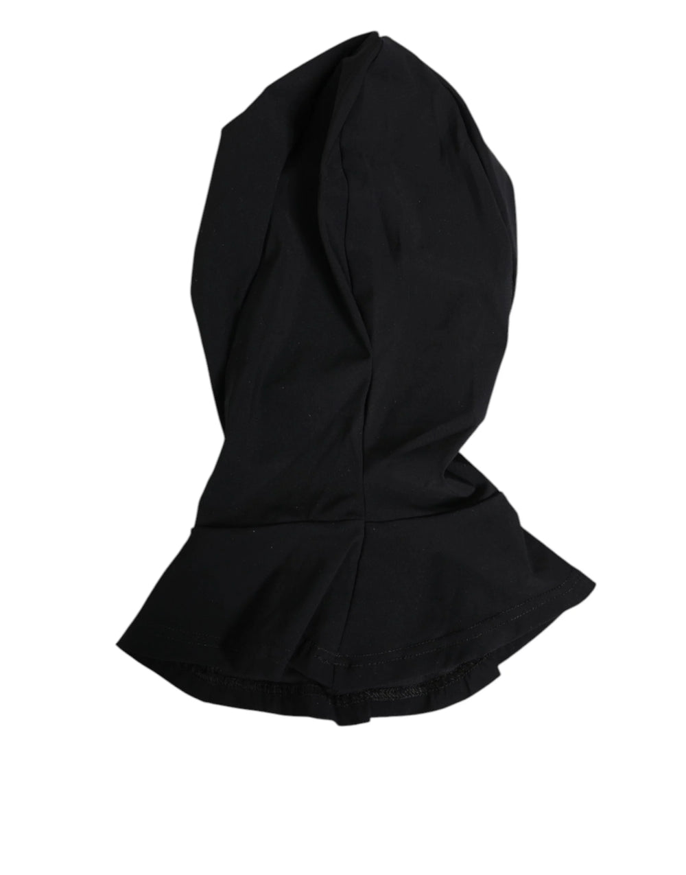 Dolce & Gabbana Black Nylon Elastane Balaclava Hood Face Cover Hat - 57 cm|S - Balaclavas