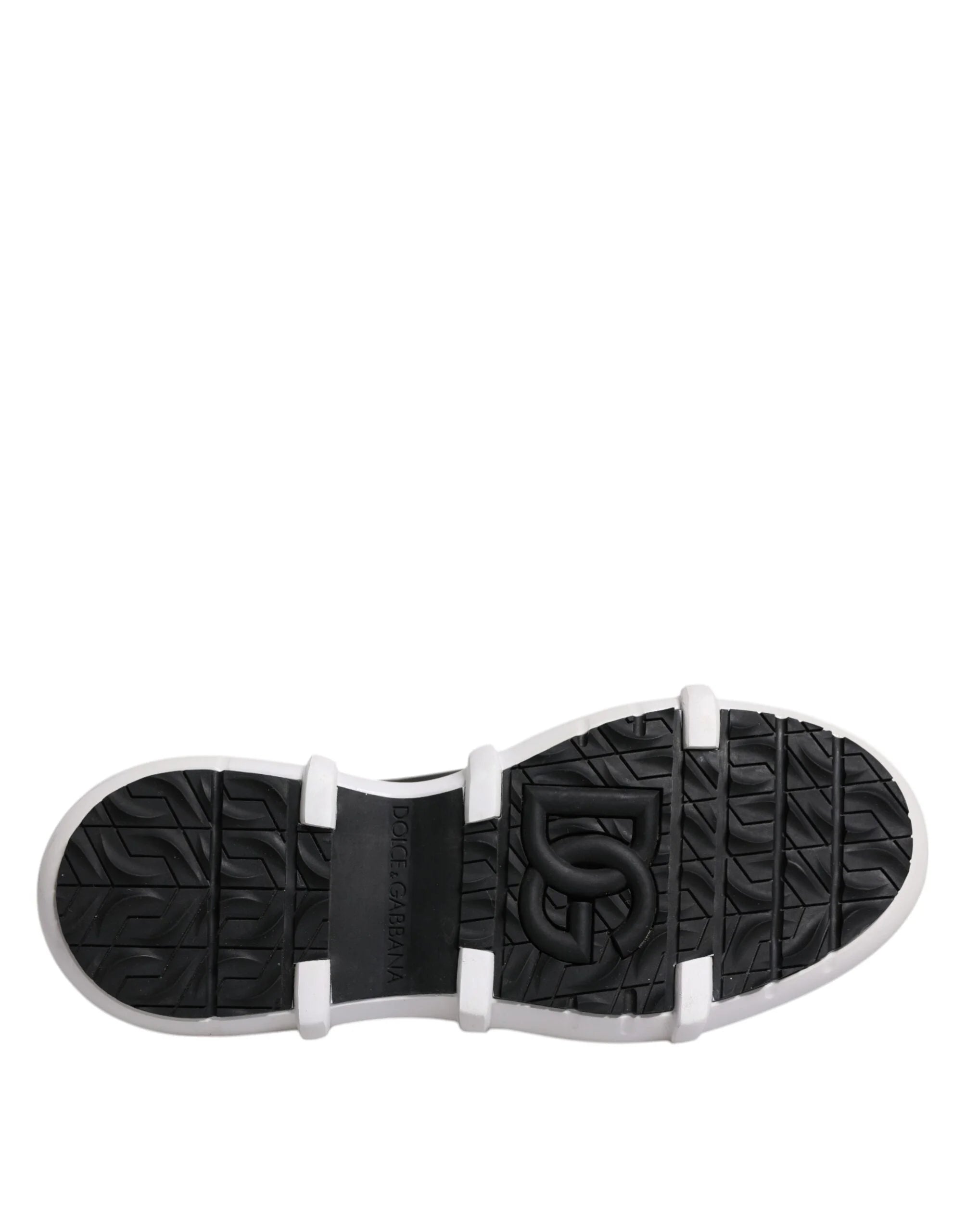 Dolce & Gabbana Black Nylon Galileo High Top Sneakers Shoes - EU44/US11