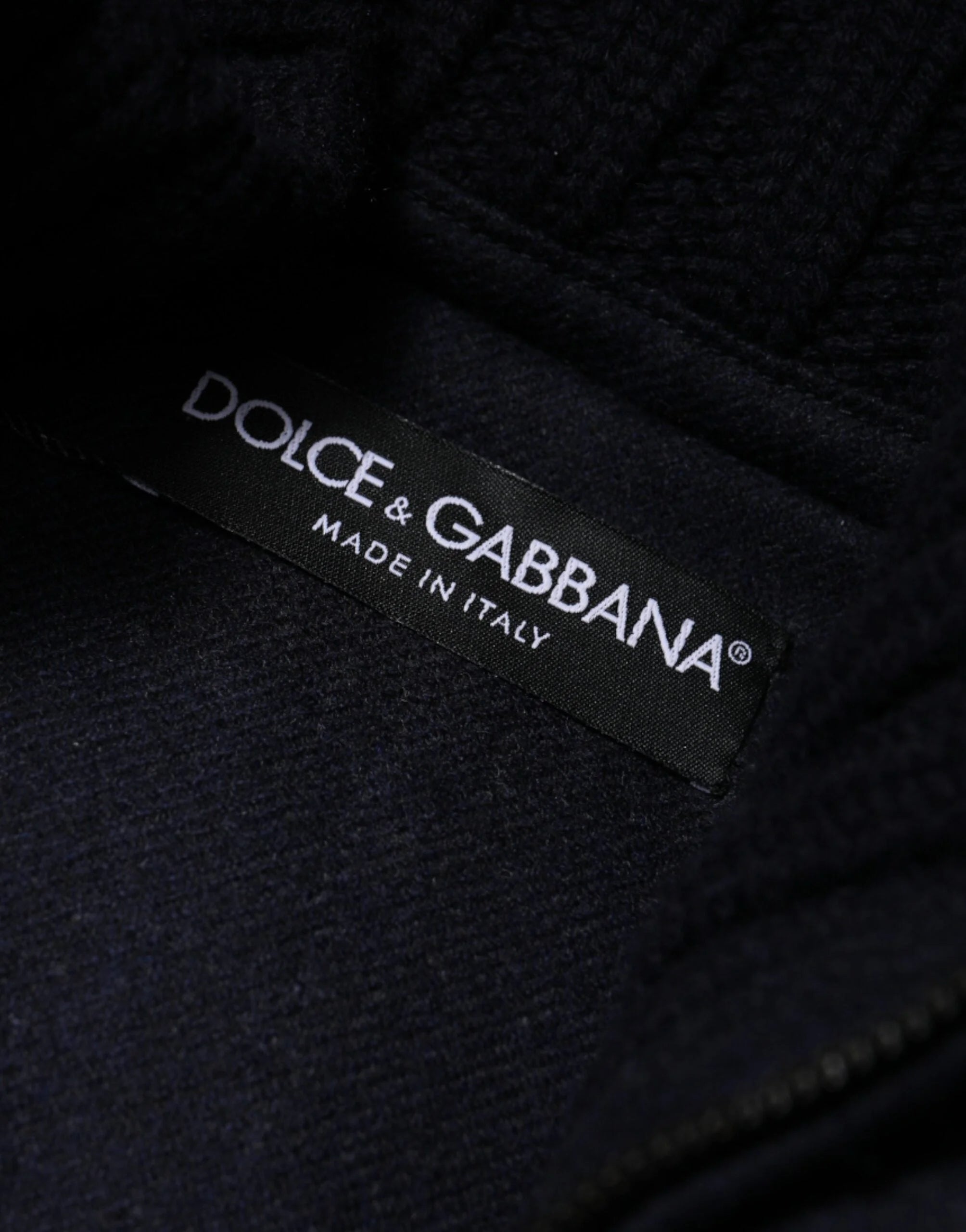 Dolce & Gabbana Black Nylon Hooded Puffer Men Coat Jacket - IT50 | L - Puffer Jackets