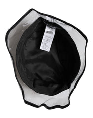 Dolce & Gabbana Black Nylon PVC DG Logo Bucket Hat - 57 cm|S - Bucket Hats