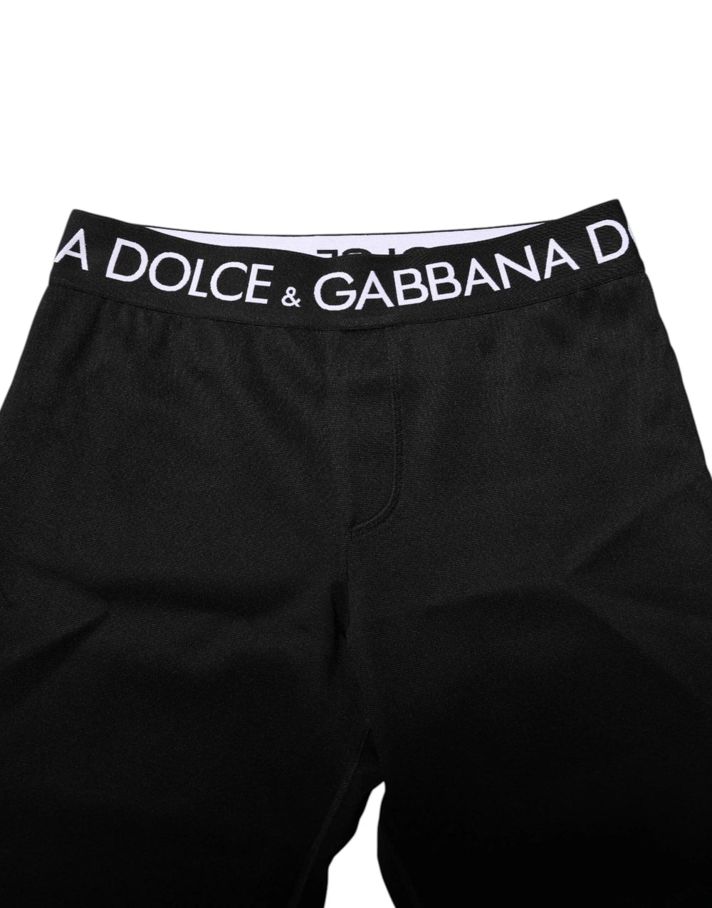 Dolce & Gabbana Black Nylon Skinny Men Jogger Pants - IT48 | M - Joggers