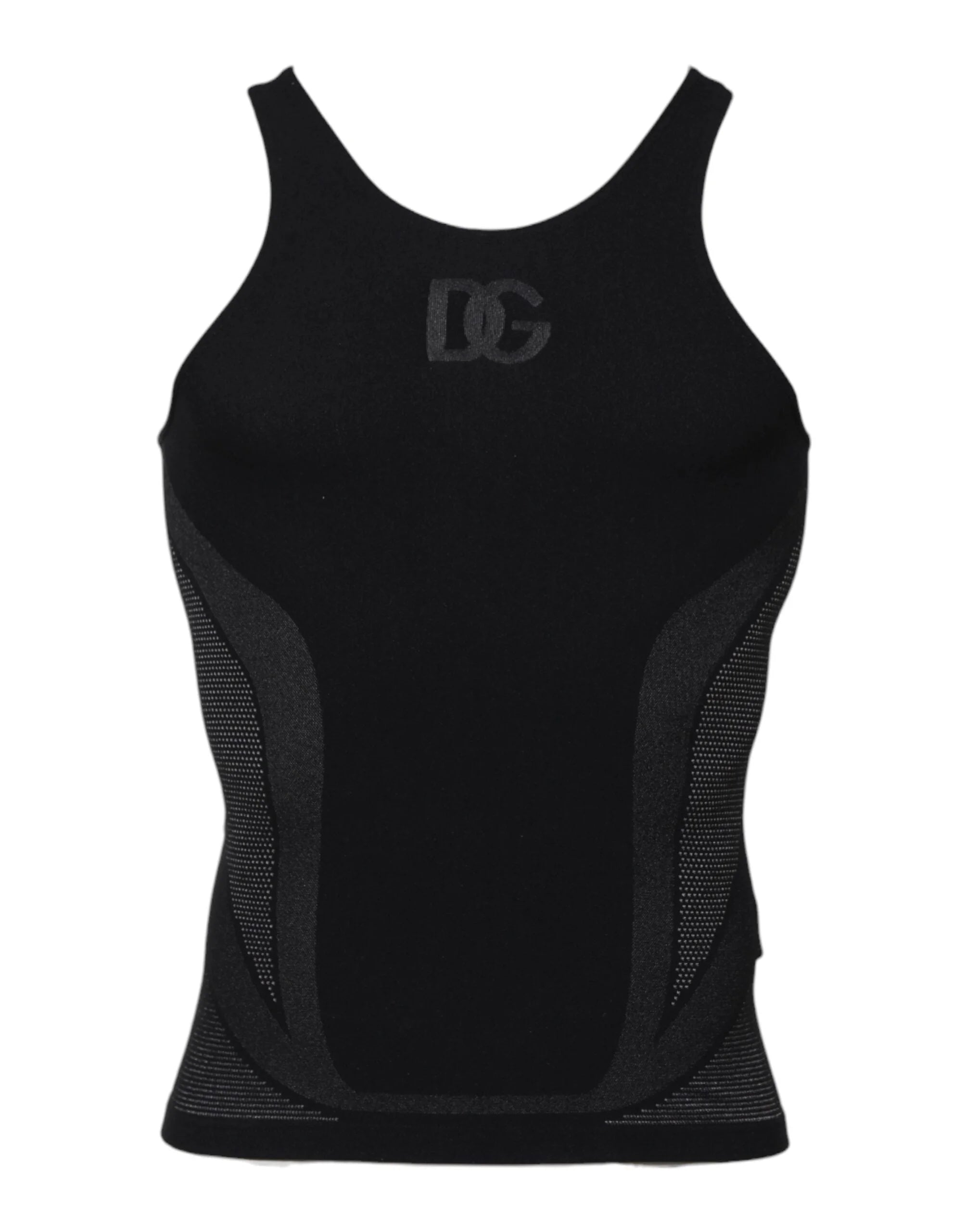 Dolce & Gabbana Black Nylon Sleeveless Underwear Tank T-shirt - IT4 | L - Men’s Undershirts