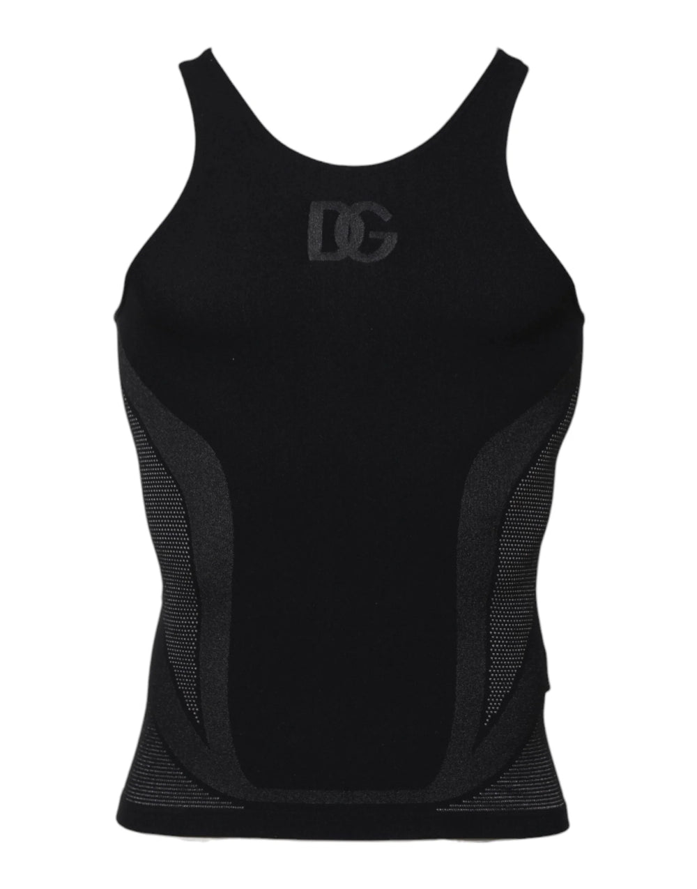 Dolce & Gabbana Black Nylon Sleeveless Underwear Tank T-shirt - IT4 | L - Men’s Undershirts