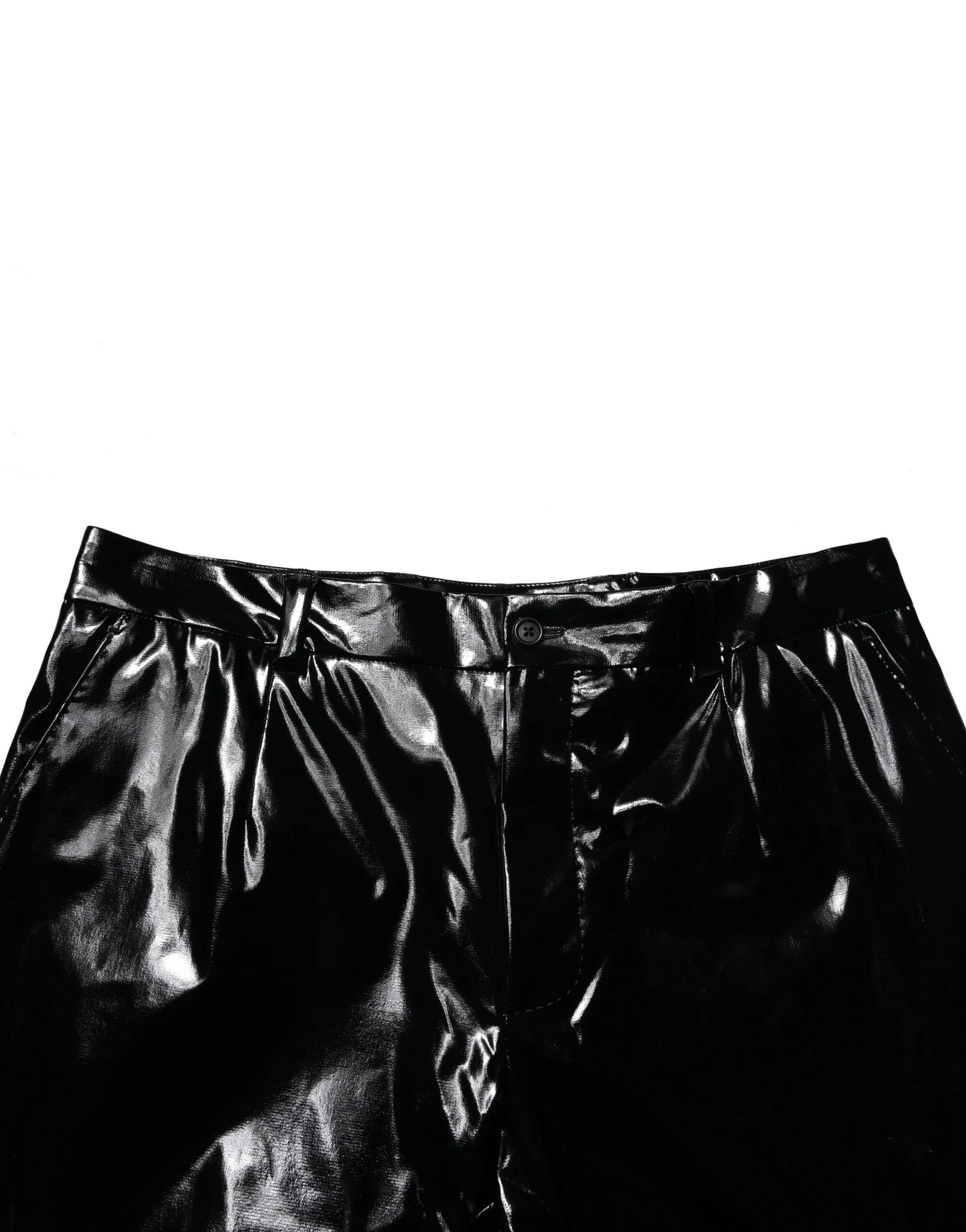 Dolce & Gabbana Black Nylon Straight Men Pants - Trousers
