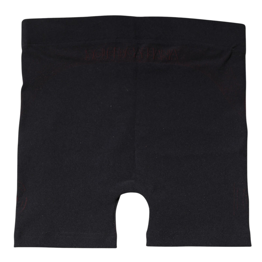 Dolce & Gabbana Black Nylon Stretch Boxer Shorts Underwear - IT4 | S - Boxer Shorts
