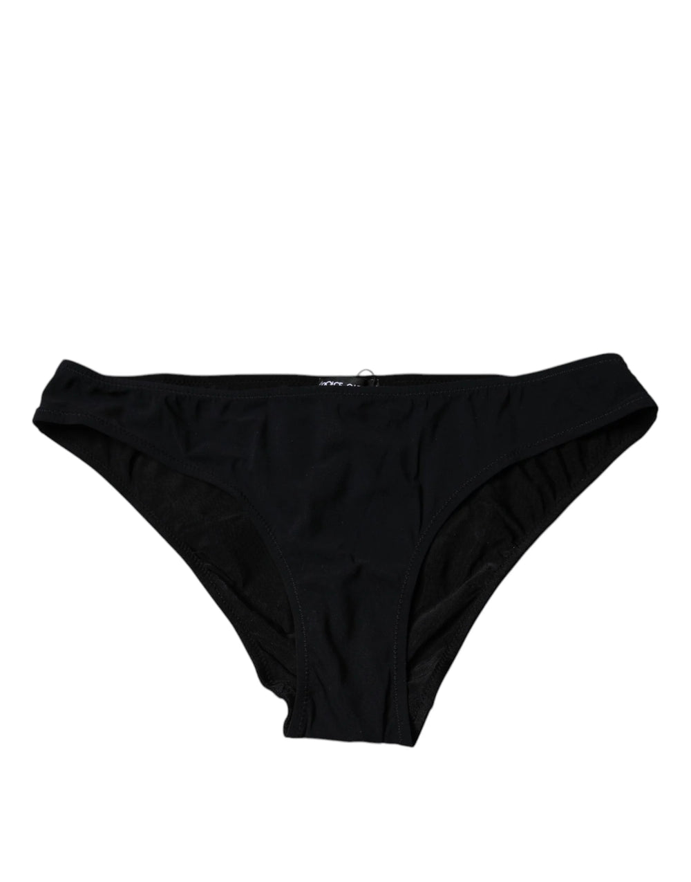 Dolce & Gabbana Black Nylon Stretch Mid Waist Panty Underwear - IT1 | XS - Briefs