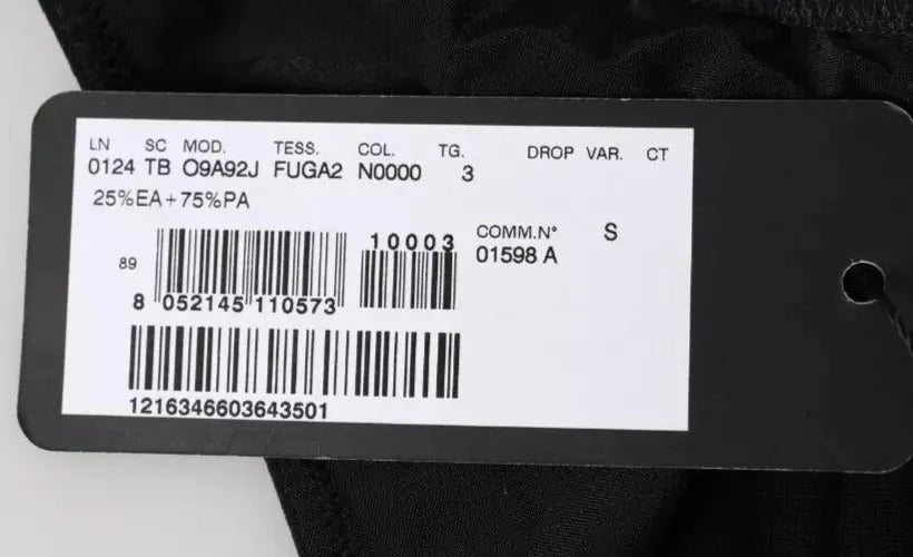 Dolce & Gabbana Black Nylon Swimwear Beachwear Bottom Bikini - IT3 | M - Classic Bikinis