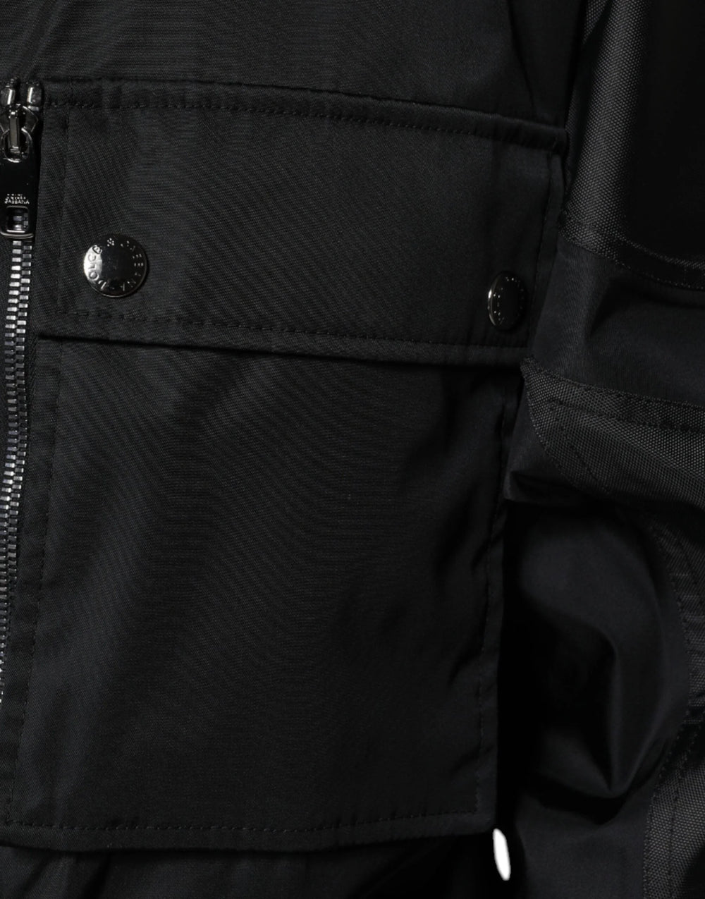 Dolce & Gabbana Black Nylon Winter Men Parka Coat Jacket - IT56 | XXL - Parkas