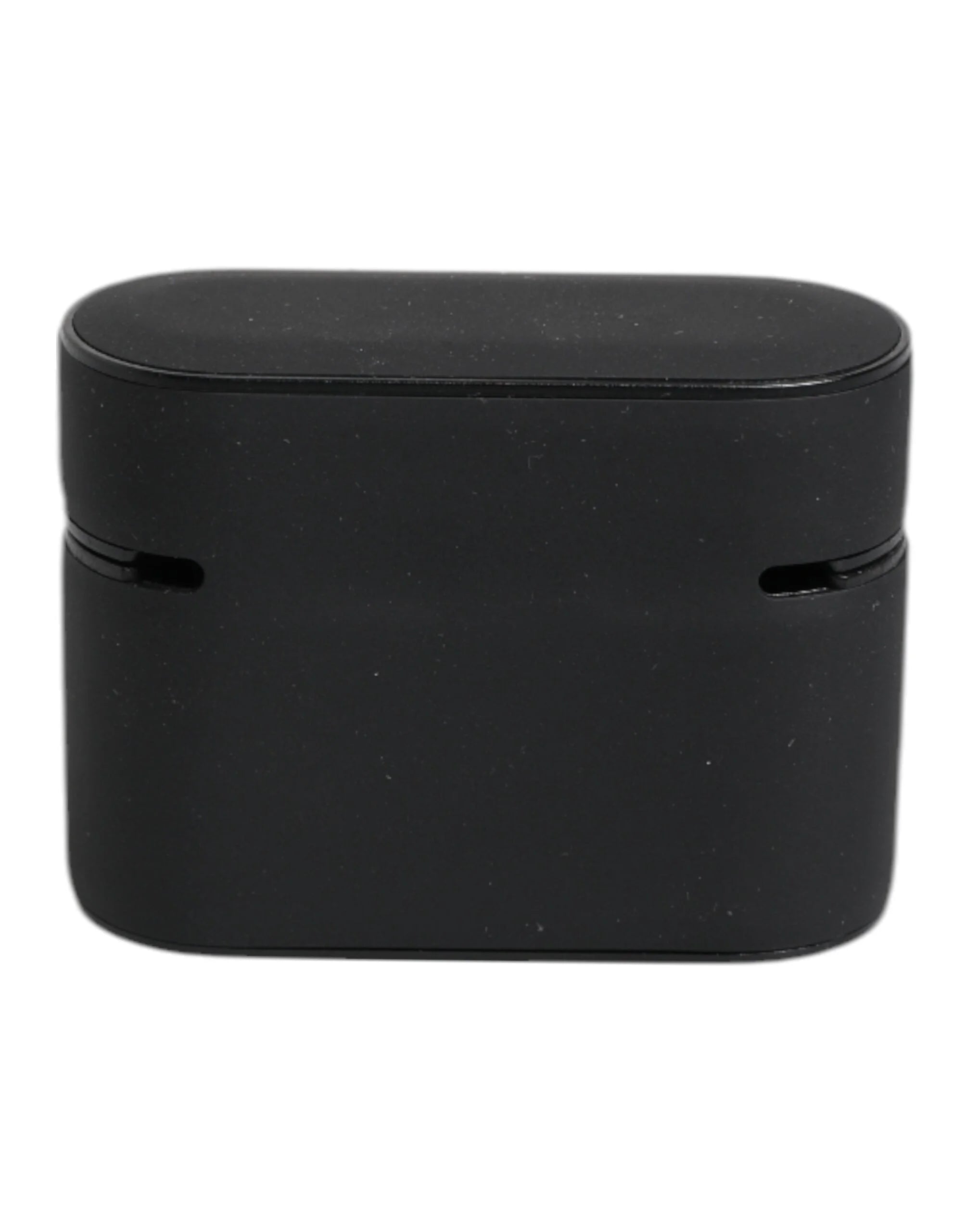 Dolce & Gabbana Black Orange Silicone Embossed Logo Airpods Case - Headphone Carrying Cases