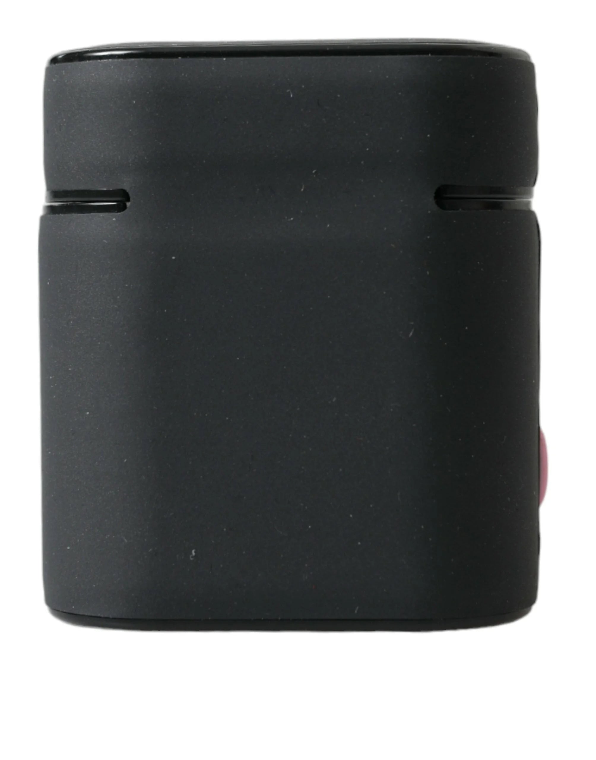 Dolce & Gabbana Black Pink Silicone Embossed Logo Airpods Case - Headphone Carrying Cases