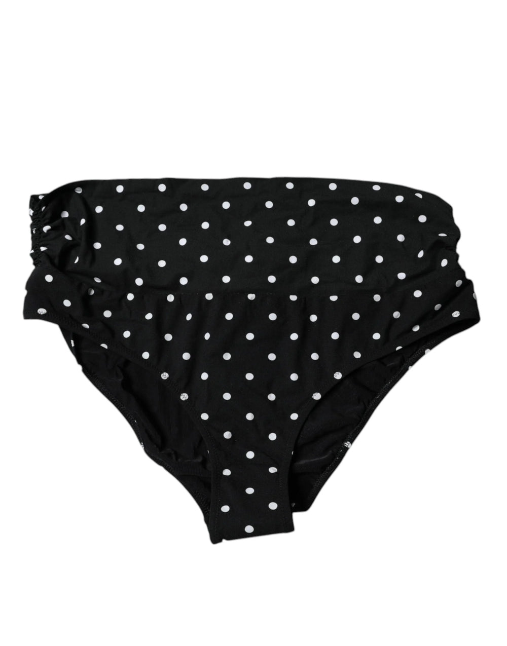 Dolce & Gabbana Black Polka Dot Swimsuit Bikini Bottom Swimwear - IT4 | L - Classic Bikinis