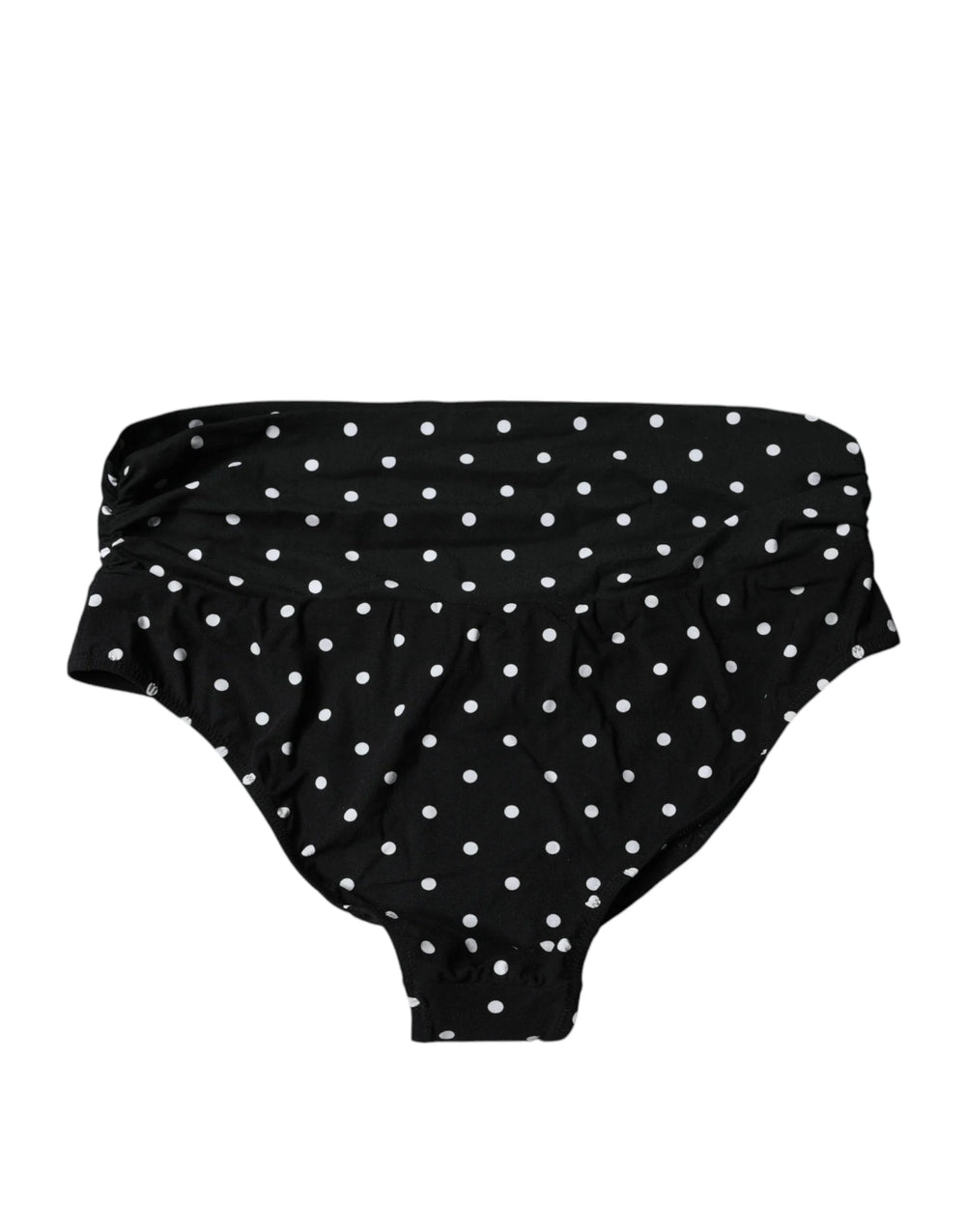 Dolce & Gabbana Black Polka Dot Swimsuit Bikini Bottom Swimwear - IT4 | L - Classic Bikinis