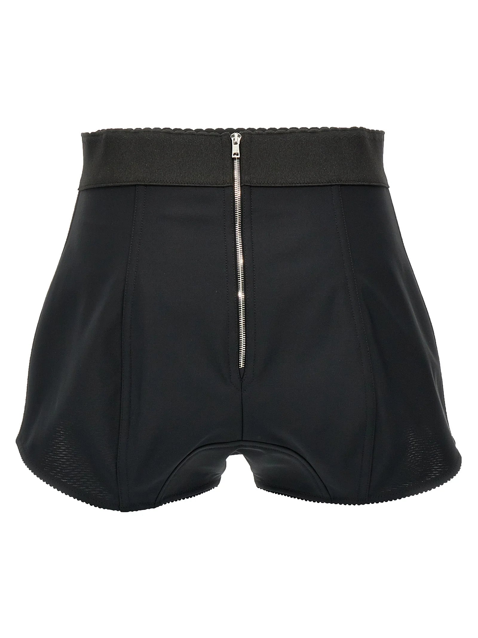 Dolce & Gabbana Black Polyamide Bermuda Shorts - IT44