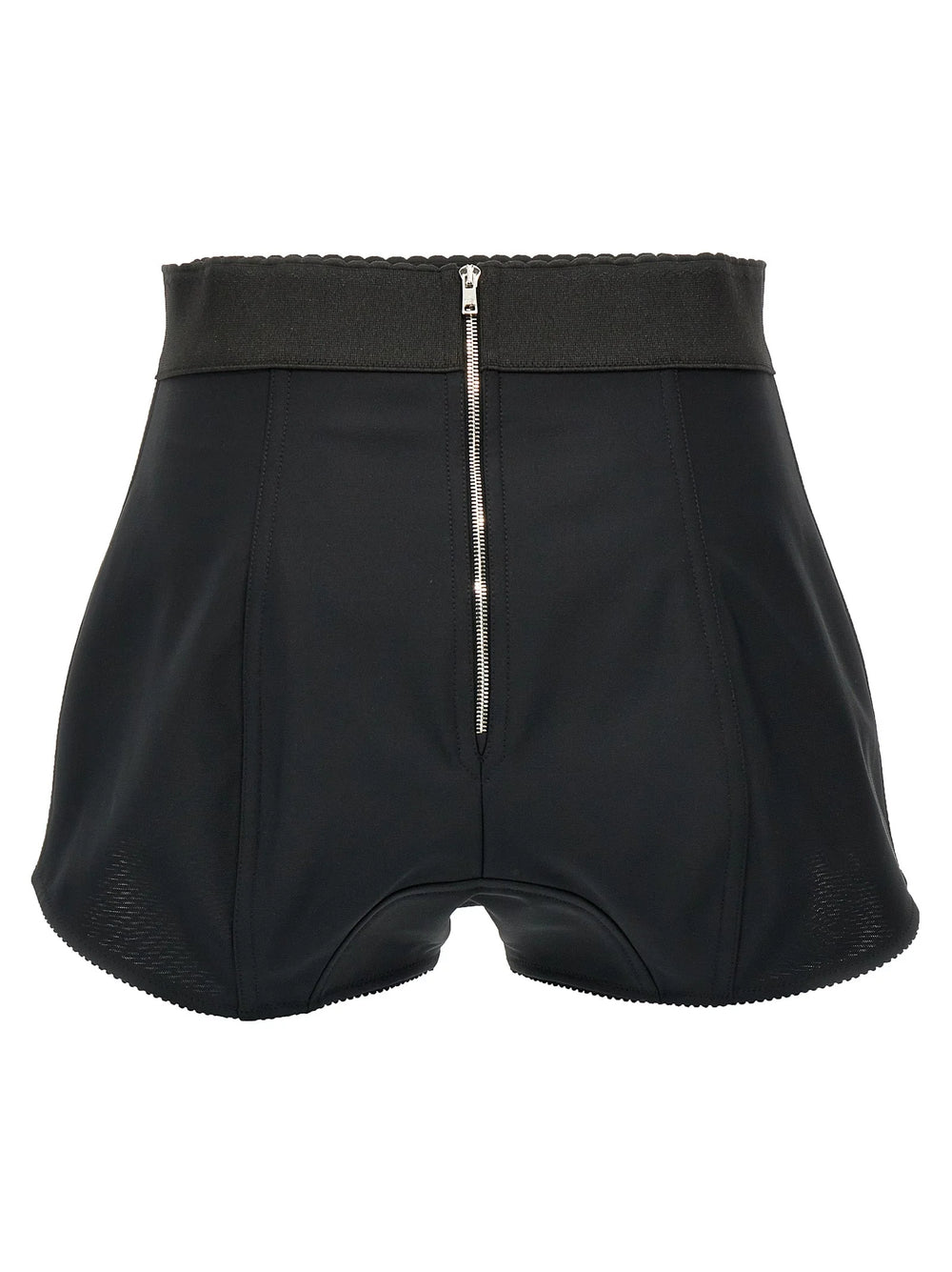 Dolce & Gabbana Black Polyamide Bermuda Shorts - IT44