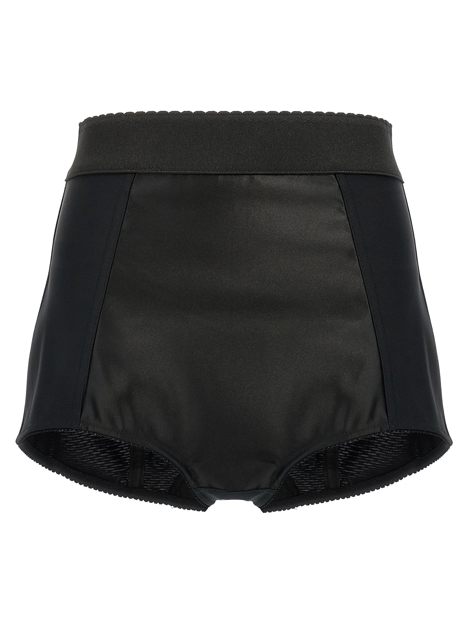 Dolce & Gabbana Black Polyamide Bermuda Shorts - IT44