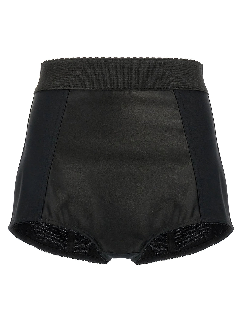 Dolce & Gabbana Black Polyamide Bermuda Shorts - IT44