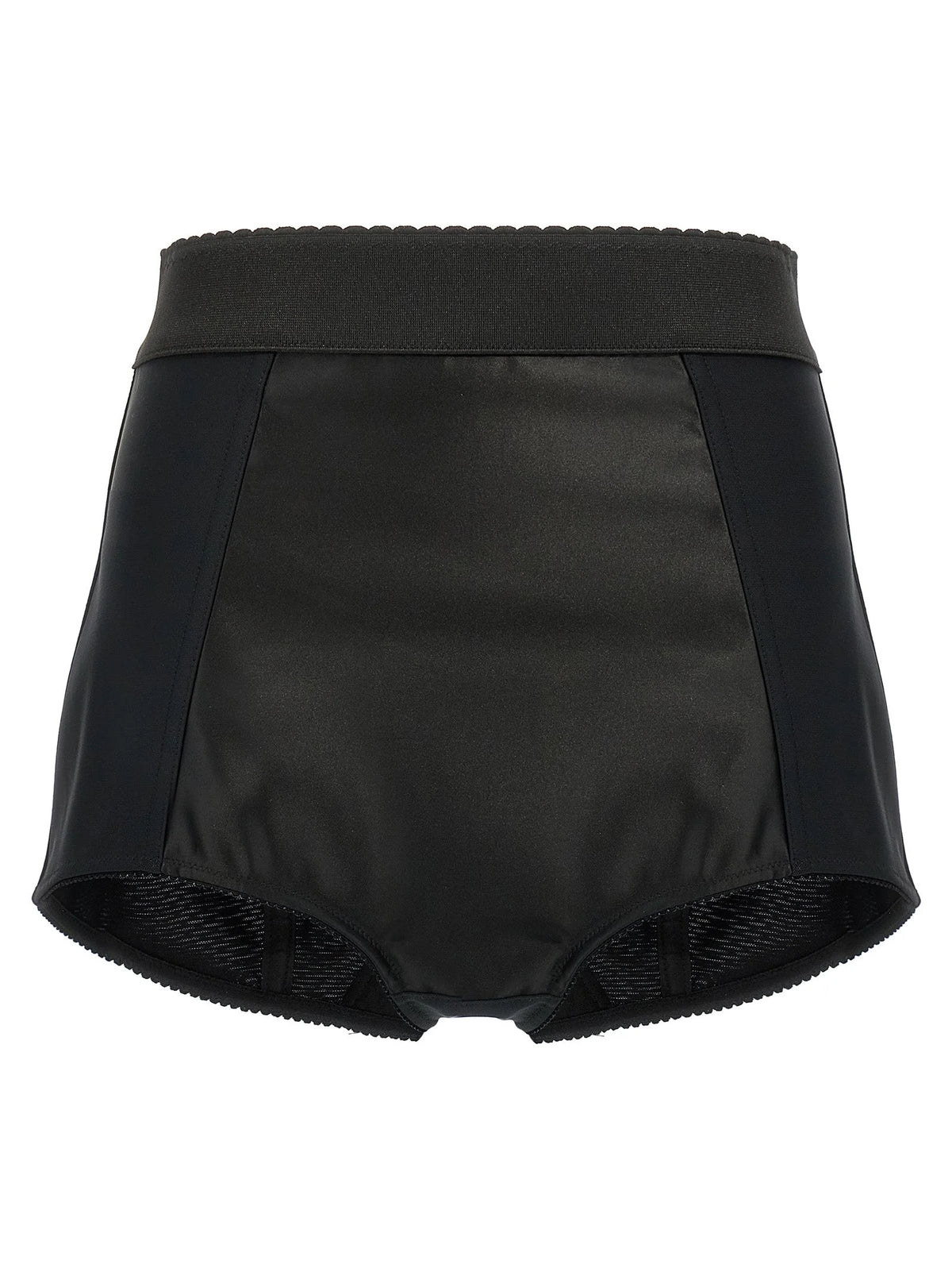 Dolce & Gabbana Black Polyamide Bermuda Shorts - IT44