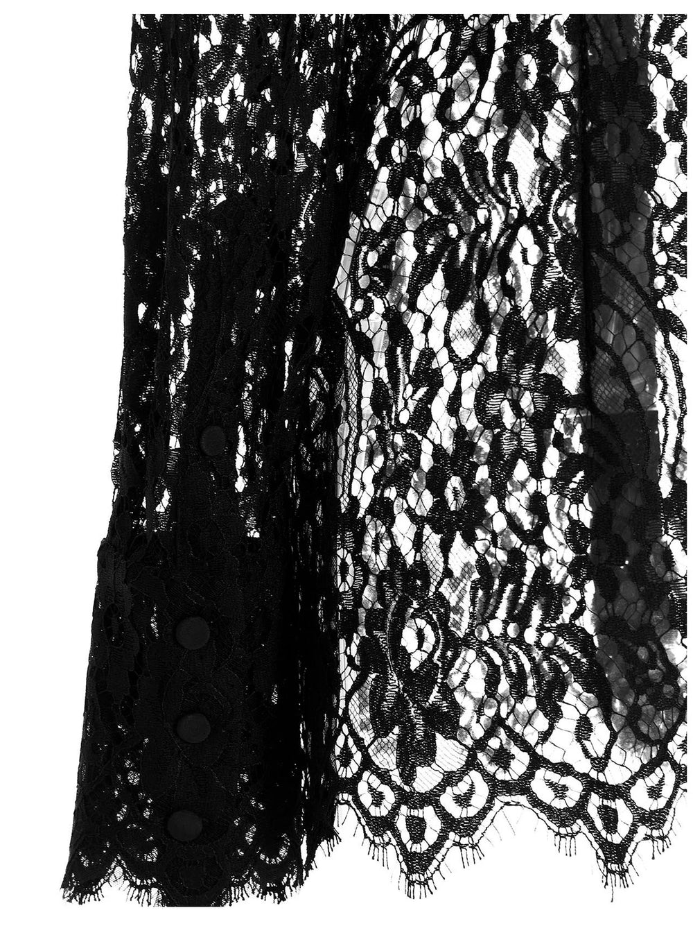 Dolce & Gabbana Black Polyamide Blouse - IT46