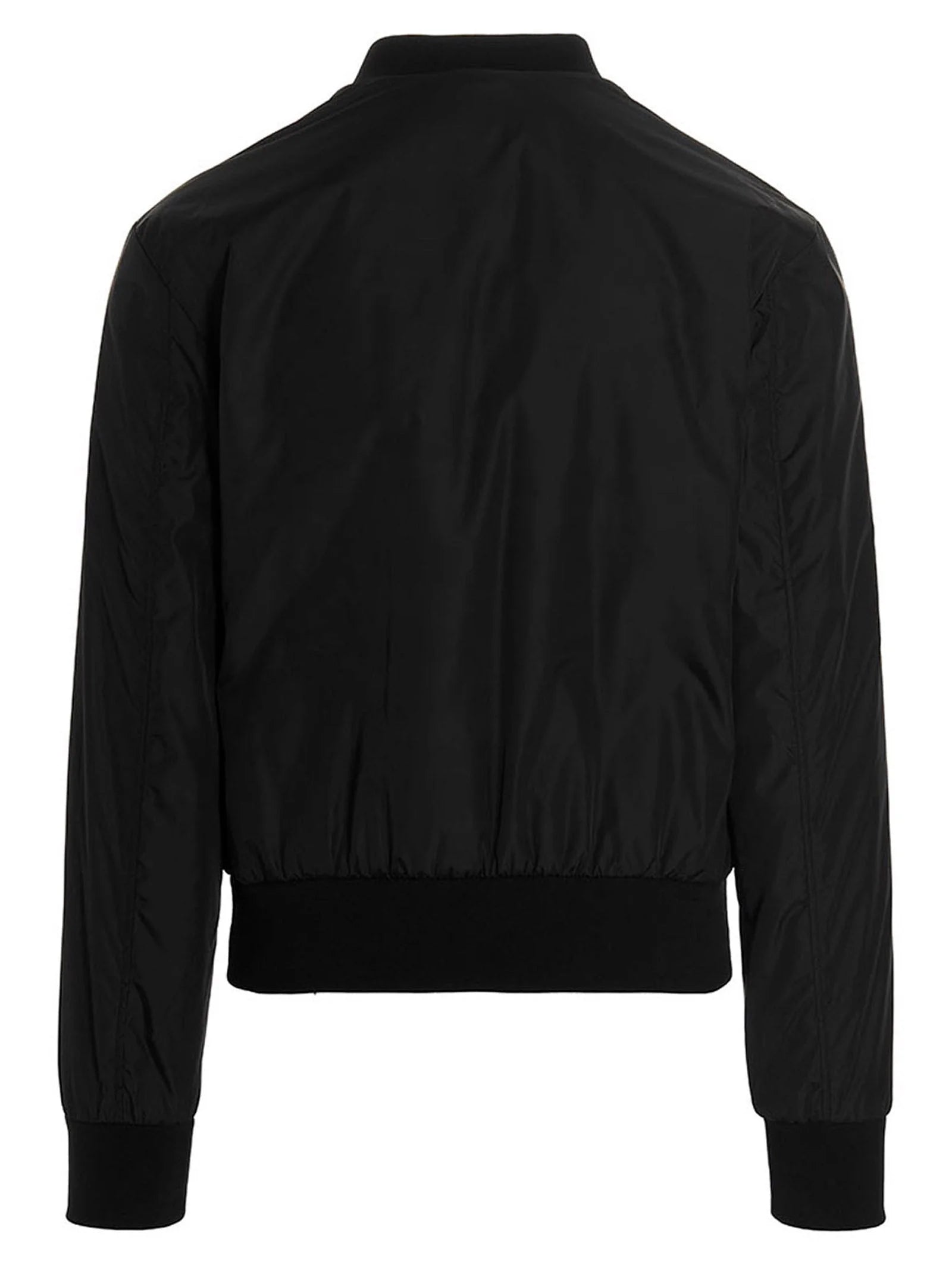 Dolce & Gabbana Black Polyamide Bomber - IT50 | L