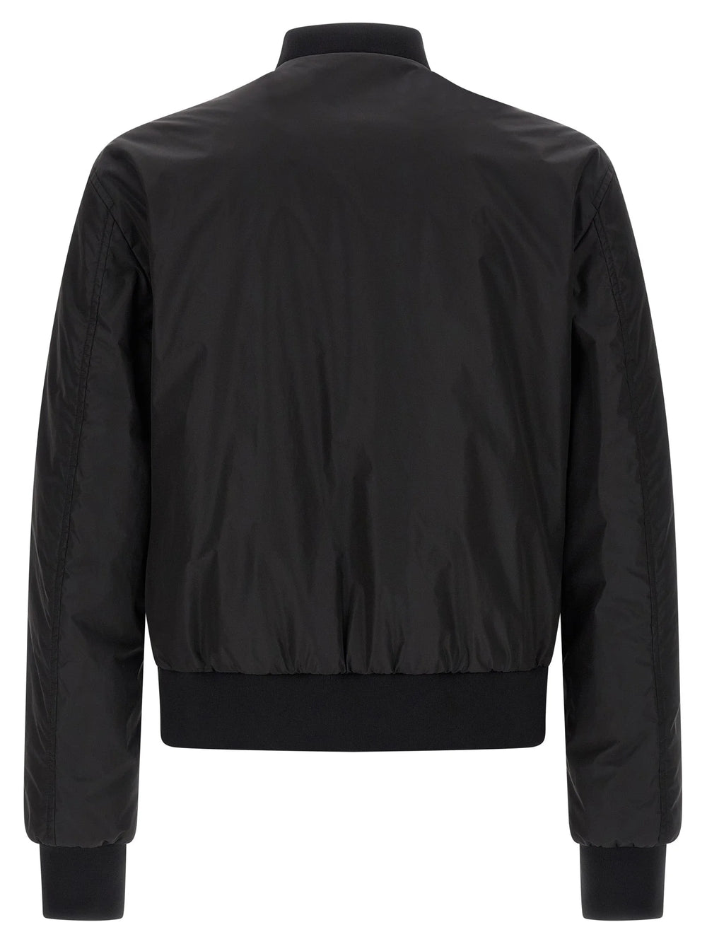 Dolce & Gabbana Black Polyamide Bomber - XXL