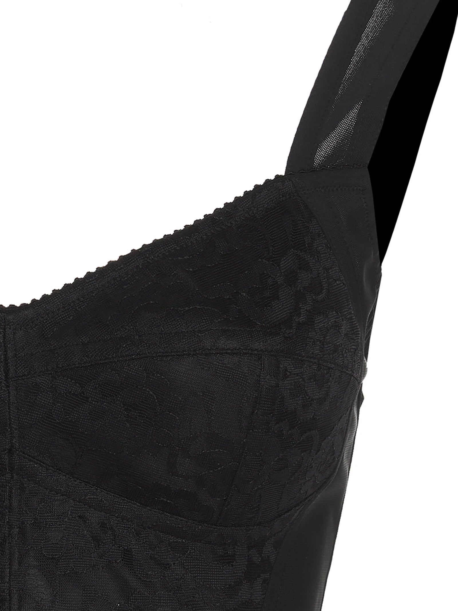 Dolce & Gabbana Black Polyamide Tank Tops - IT50 | L