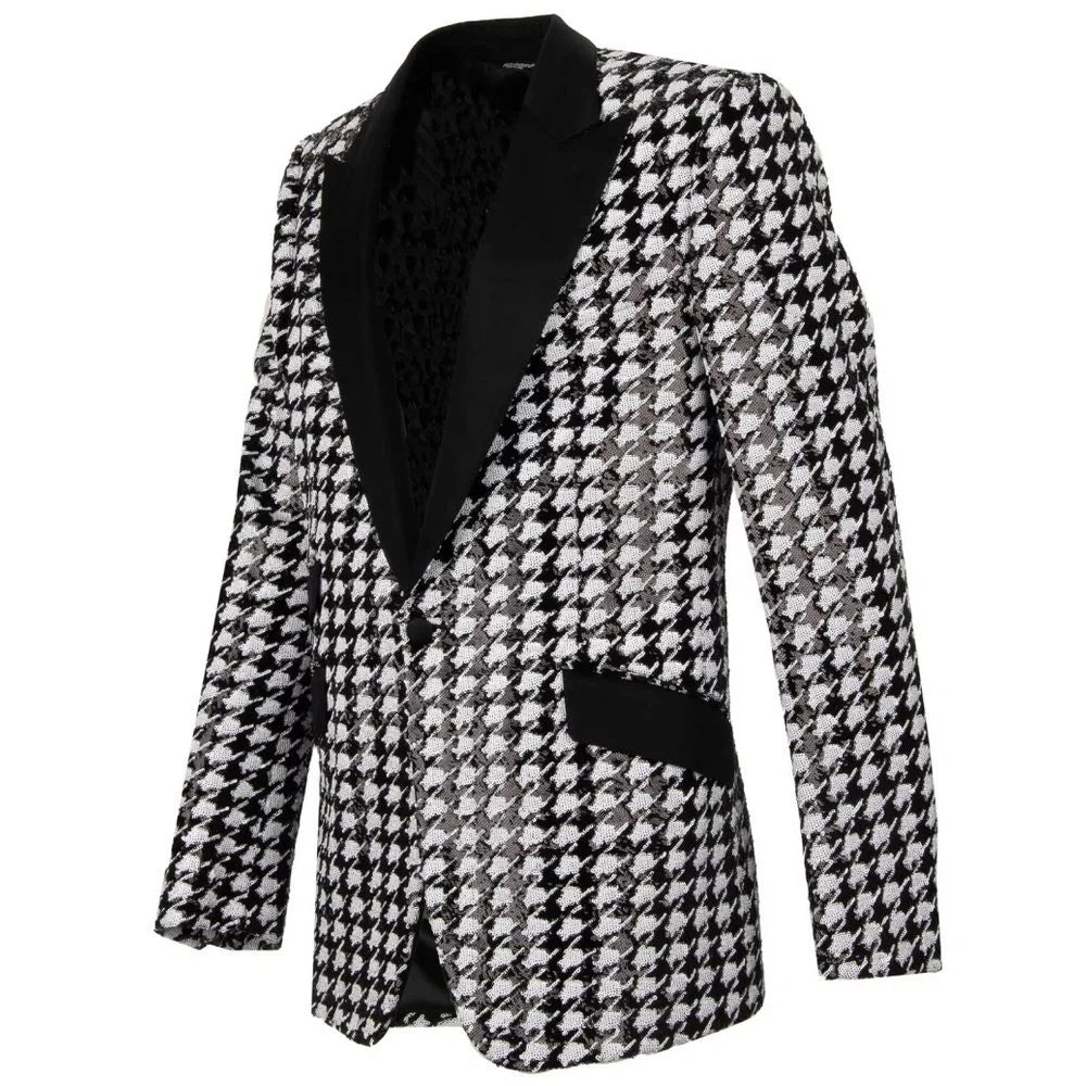 Dolce & Gabbana Black Polyester Blazer - IT48 | M - Coats & Jackets