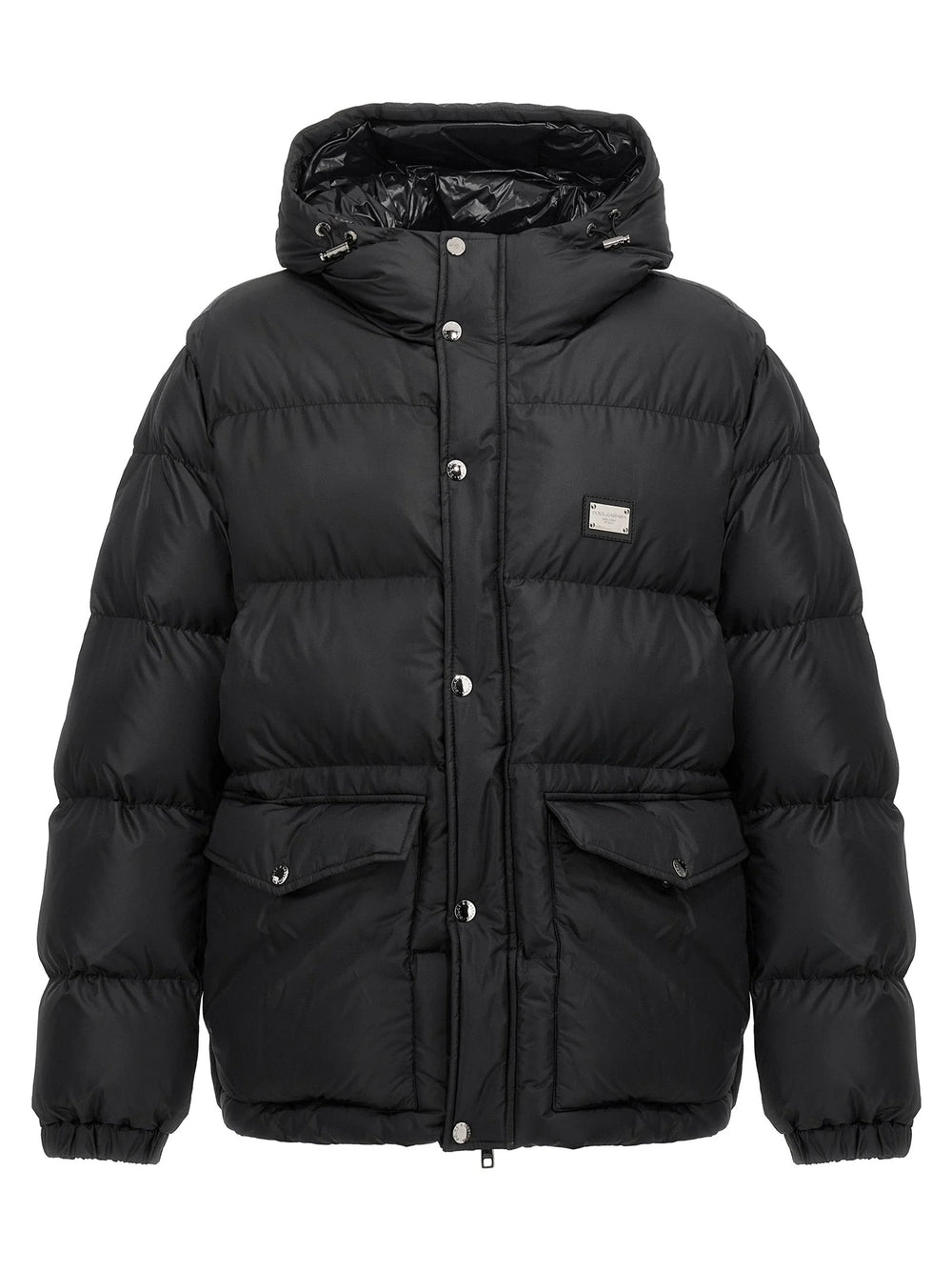 Dolce & Gabbana Black Polyester Jacket - IT52 | XL
