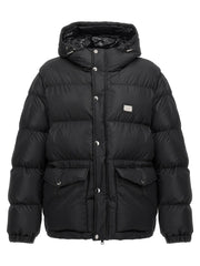 Dolce & Gabbana Black Polyester Jacket - IT52 | XL