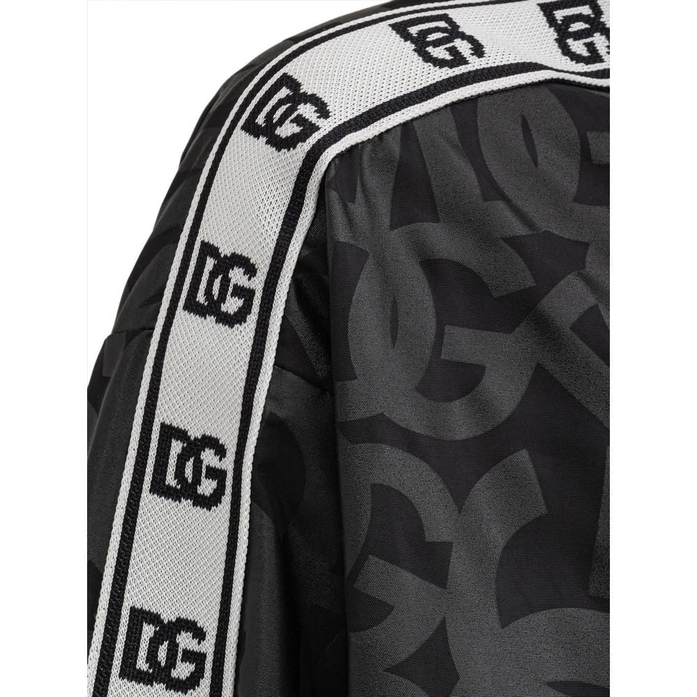 Dolce & Gabbana Black Polyester Jackets & Coat - S - Windbreakers