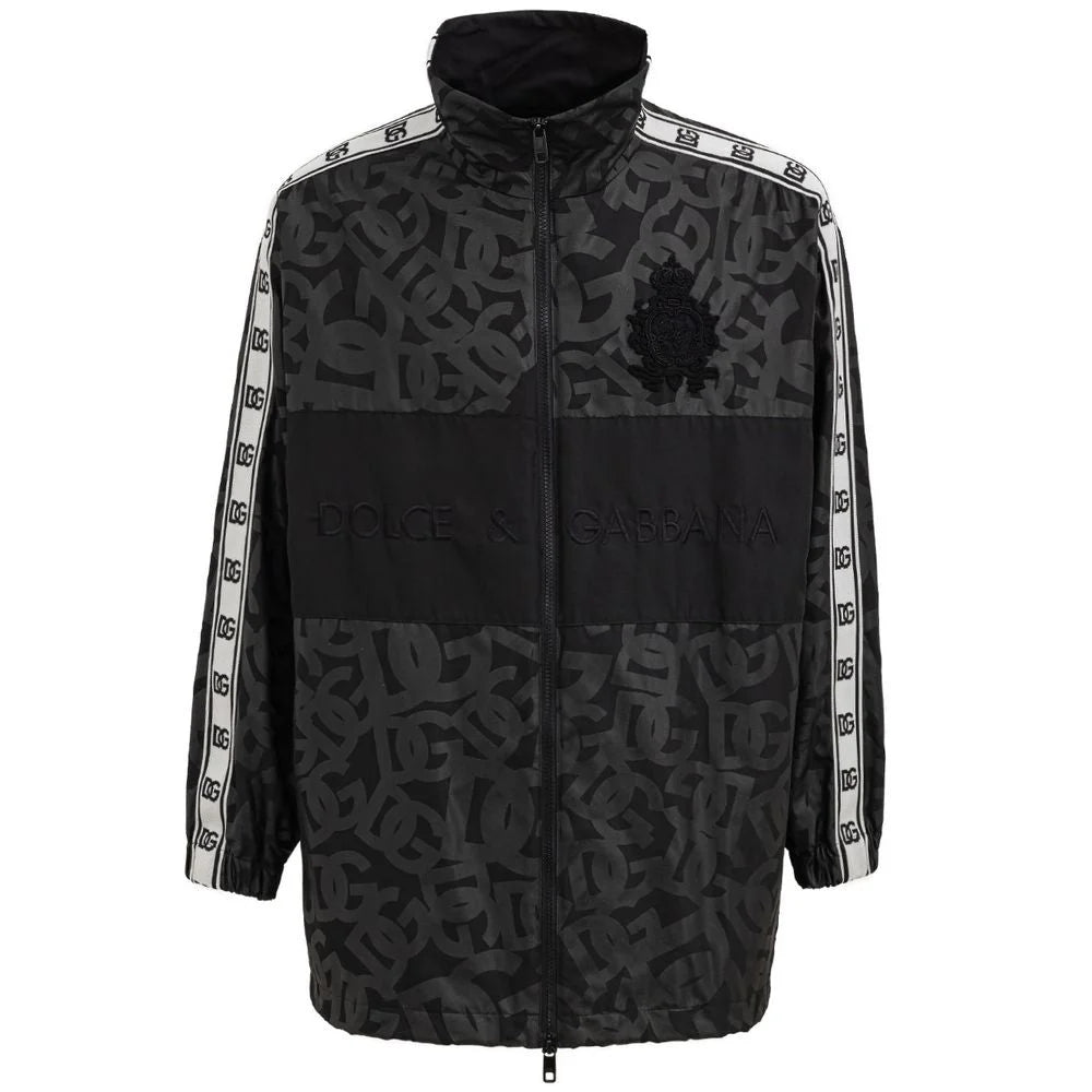 Dolce & Gabbana Black Polyester Jackets & Coat - S - Windbreakers