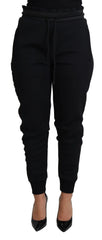Dolce & Gabbana Black Polyester Neoprene Jogger Trouser Pants - IT40|S - Joggers