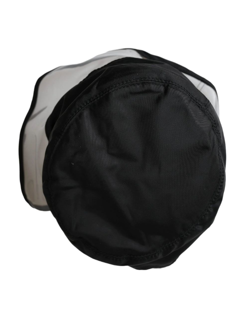 Dolce & Gabbana Black Polyester Plastic Bucket Hat Men - 59 cm|L - Bucket Hats