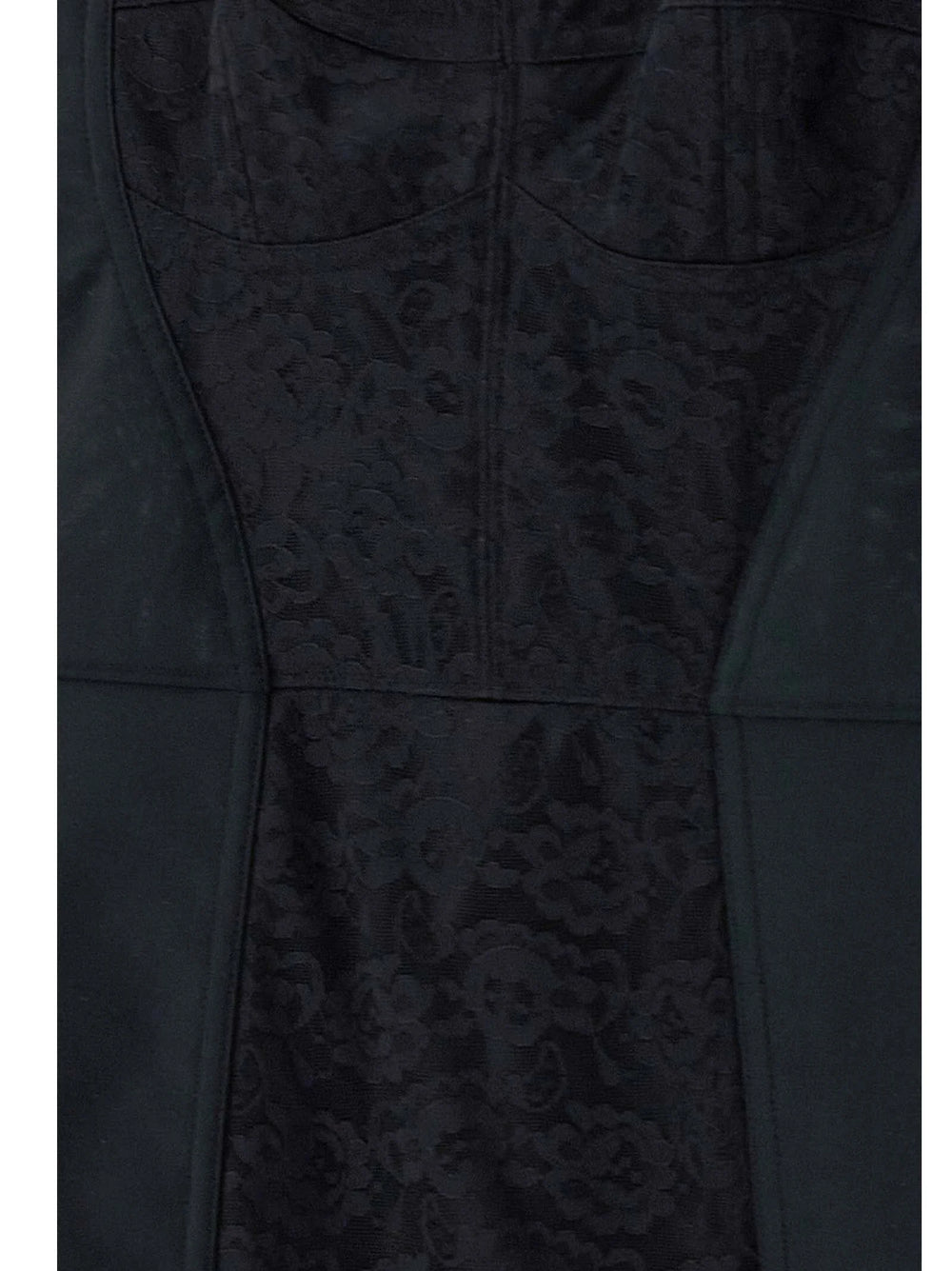 Dolce & Gabbana Black Polyester Short Dress