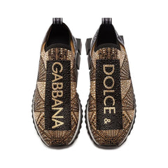 Dolce & Gabbana Black Polyester Sneaker - EU44/US11