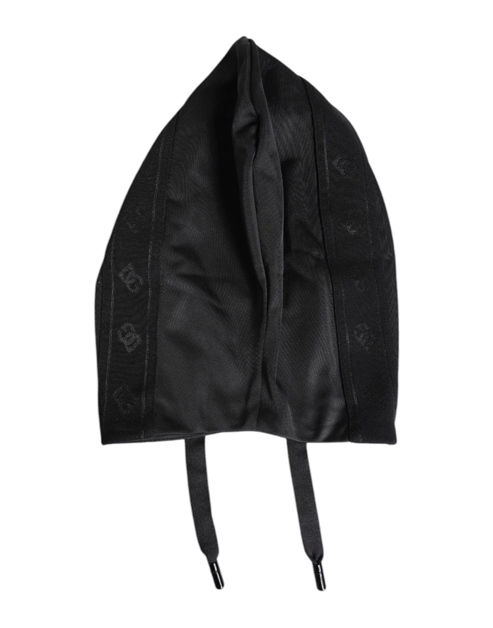 Dolce & Gabbana Black Polyester Whole Head Wrap Hat - 57 cm|S - Headdresses