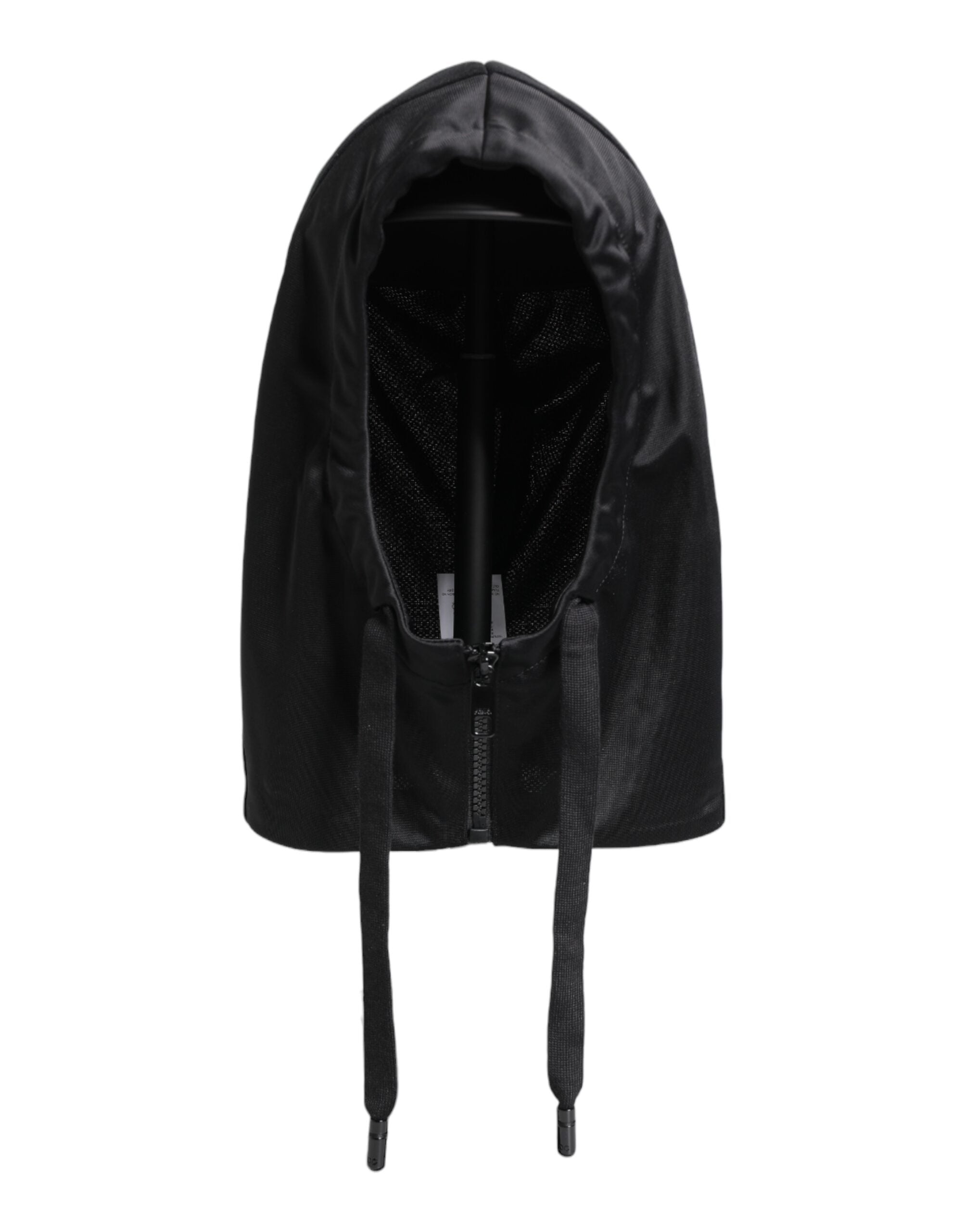 Dolce & Gabbana Black Polyester Whole Head Wrap Hat - 57 cm|S