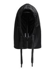 Dolce & Gabbana Black Polyester Whole Head Wrap Hat - 57 cm|S
