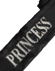 Dolce & Gabbana Black Princess Fantasy Braided Waist Belt - IT40|S - Belts