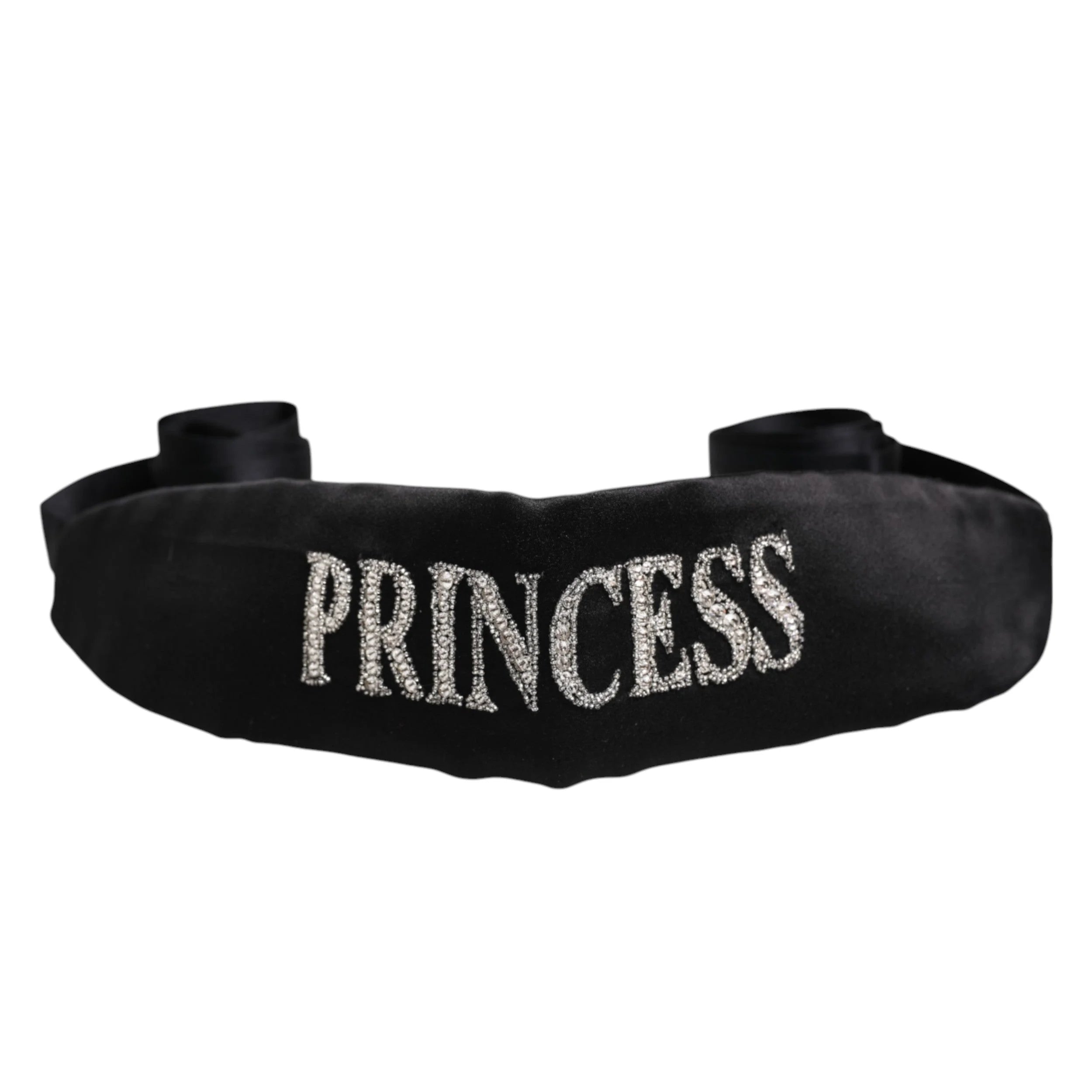 Dolce & Gabbana Black Princess Fantasy Braided Waist Belt - IT40|S - Belts