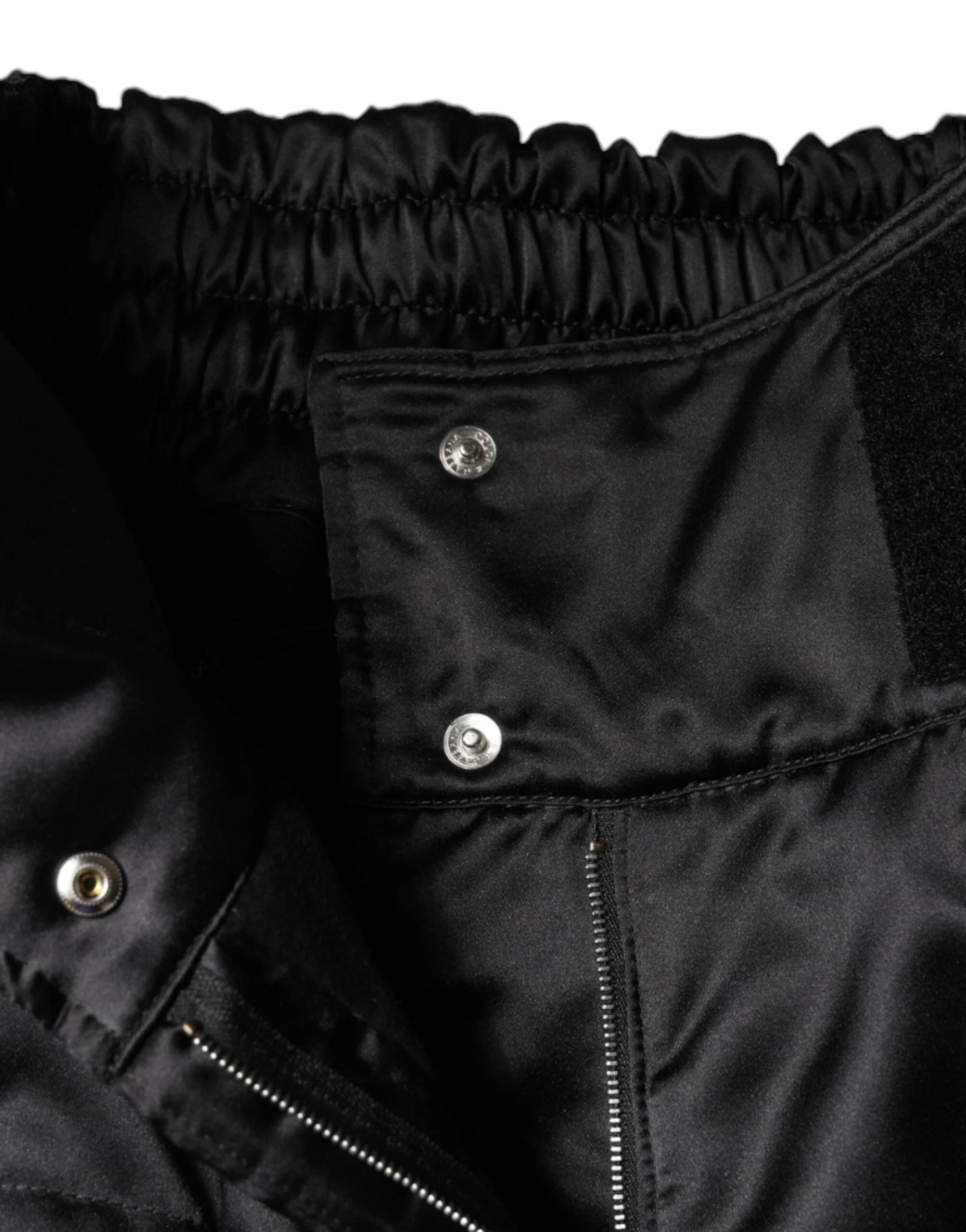 Dolce & Gabbana Black Quilted High Waist Women Boot Cut Pants - IT40|S - Trousers