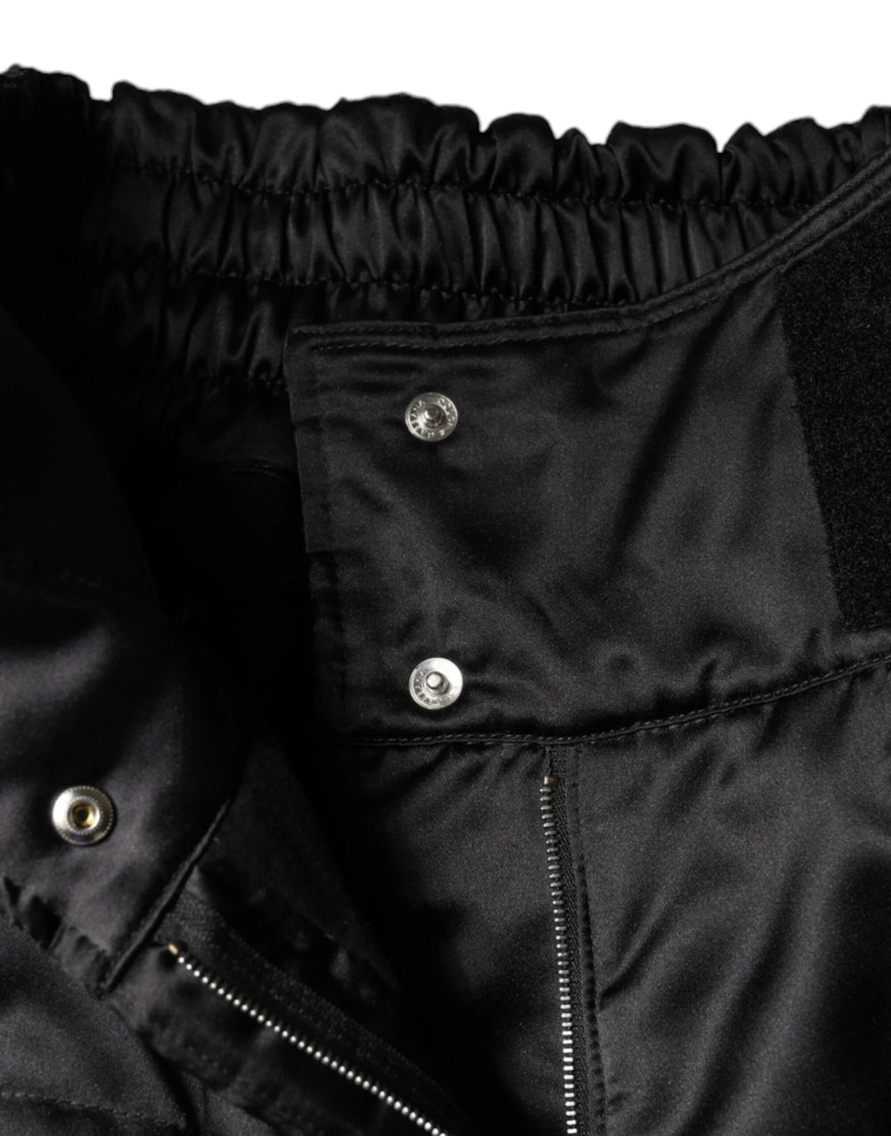 Dolce & Gabbana Black Quilted High Waist Women Boot Cut Pants - IT40|S - Trousers